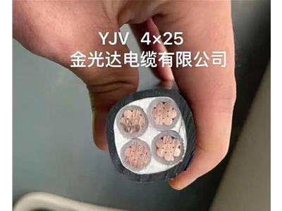 金光達(dá)電纜YJV-4X25